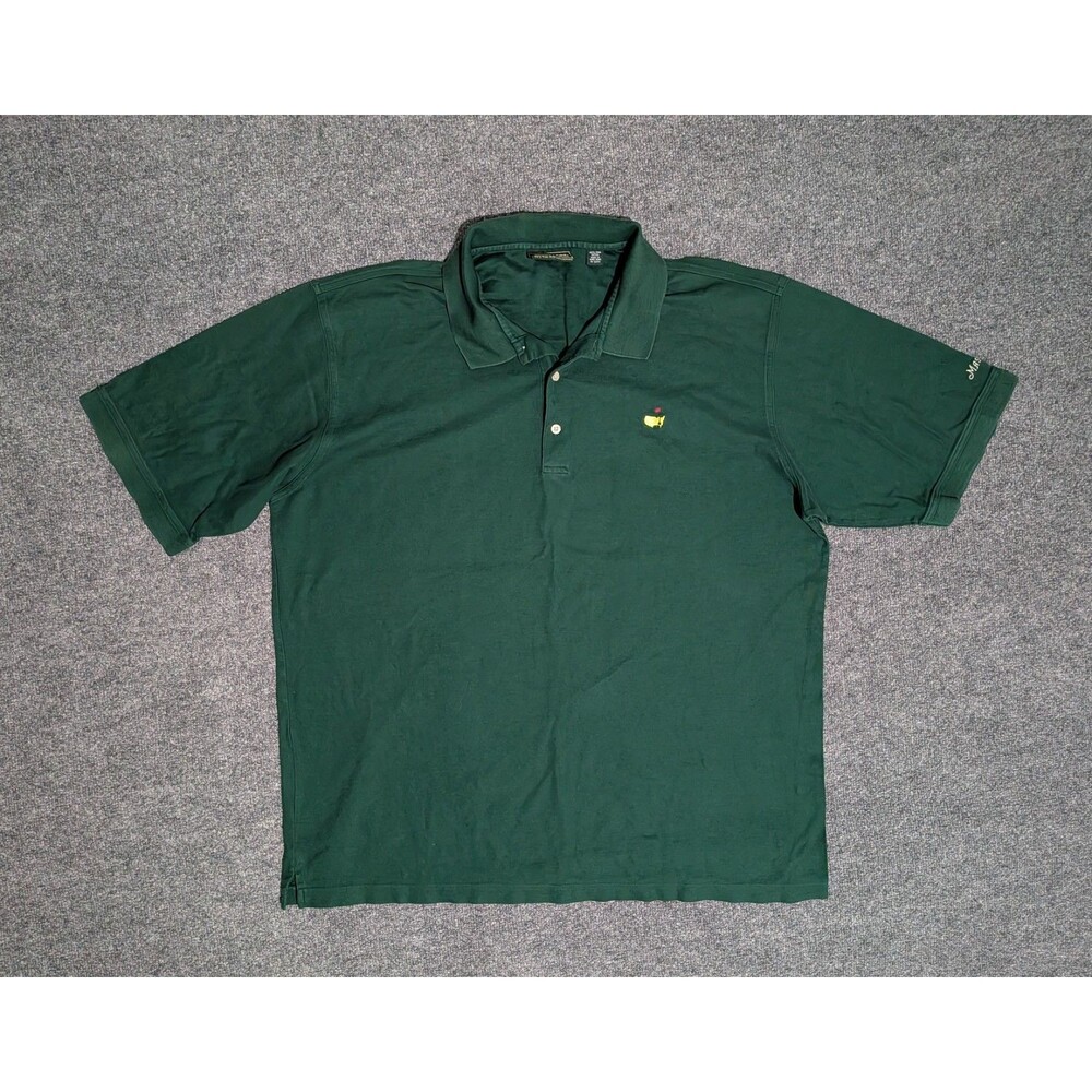 Masters Collection Polo Shirt Mens XXL Golf Green